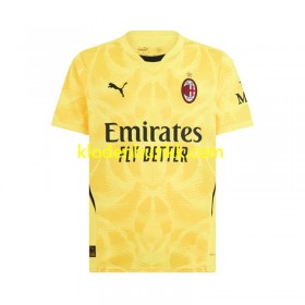 AC Milan Mike Maignan 16 Keeper Borte Fotballdrakt 2024/25 Kortermet
